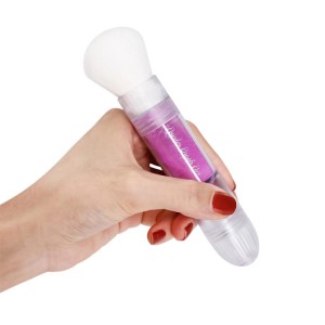 China wholesale Nail Dryer Machine - Clear 3 in 1 nail powder brush pen container for dip powder sprinkling – Unique