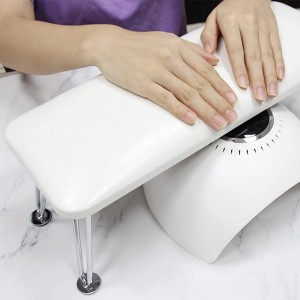 Coussin repose-main en cuir microfibre pour ongles, support d'oreiller à main doux