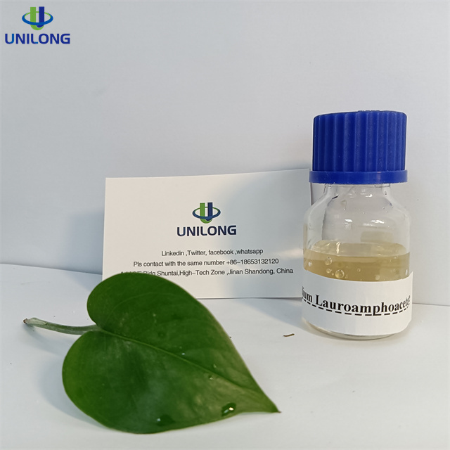Surfactants හිසකෙස් රැකවරණය ෂැම්පු ද්රව්ය සෝඩියම් Lauroamphoacetate CAS අංකය:156028-14-7 විශේෂාංගී රූපය