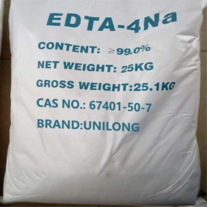 EDTA-4NA CAS 67401-50-7 เกลือ ETHYLENEDIAMINETETRAACETIC กรด TETRASODIUM