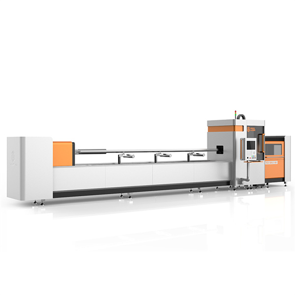 CNC Pipe Laser Cutting Machine mei Fiber Laser boarne