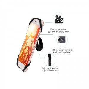360 Rotation Bicycel Cell Phone Holder