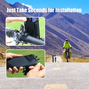 Suport pentru telefon mobil Bicycel cu rotație 360