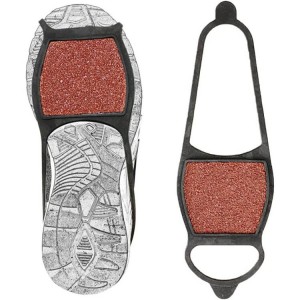 Glas Snow Shoe Grips Coarse Sand Cleat Over Shoes Forefoot Double-side Anti glise Coarse Sand Cleats Outdoors Over Shoe
