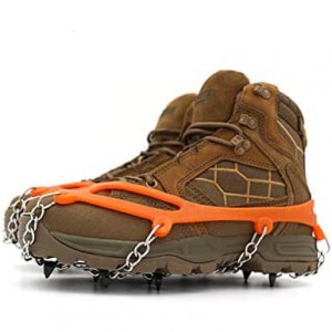 Boots 8-Teeth Anti Crampons Giày đi trong tuyết có dây xích