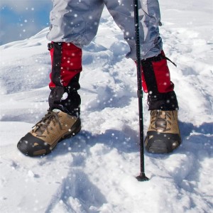 ქარხნული უფასო ნიმუში 10 საკინძები Snow Spikes Grips Traction Cleats