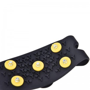 Walk Traction Snow Grippers Non-Slip Over Shoe Rubber Spike