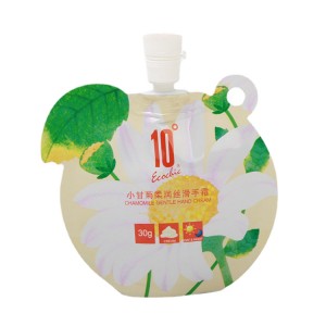 Logo Printed Hand Cream Cosmetic Stand-up Spout...