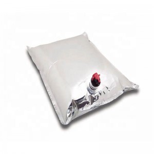 Laminated Aluminum Material Dispenser BIB Bag Sa Kahon nga Wine Juice Beverage Dispense Pouches