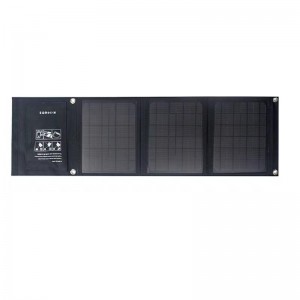 21W/28W solární nabíječka (5V/3A max) se 2 USB porty, IPX4 voděodolná přenosná a skládací turistická kempingová výbava SunPower USB solární panel Kompatibilní s iPhone, Macbook, iPad, Samsung Galaxy a elektrárnou