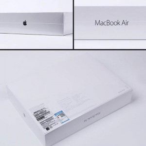 Hvid universal tom emballageboks til iPhone iPad Macbook