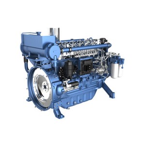 Motor diesel marítimo da série Weichai WP6 (105-168kW)