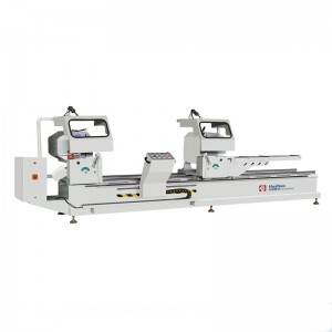PriceList for Upvc Window Machinery For Sale - Automatic Double Head PVC Profile Cutting Machine – Nisen