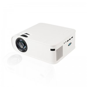 Προβολέας LCD 1080P για οικιακή χρήση 4000 Lumens για προβολή βίντεο Παρακολούθηση ταινίας Εύκολος στη χρήση με την εφαρμογή Youtube