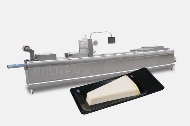 Cheese Thermoforming Vacuum Skin Packaging Machine Featured Hoton