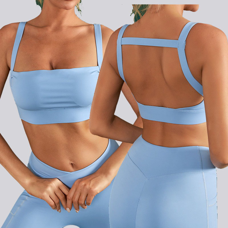 Yoga Bra Back hollow Out Fitness Caith Workout Sports Bra