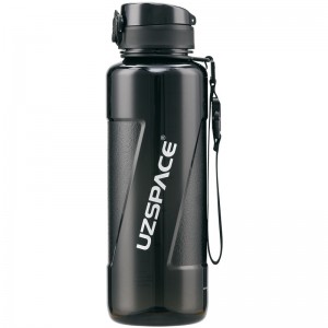 1500ml UZSPACE Tritan Leakproof Tritan BPA Free Custom Logo Water Bottle Plastic Drinking Sports Water Bottle
