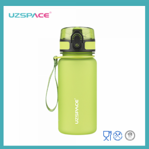 350ml UZSPACE Tritan BPA Botol Plastik Air Olahraga Gratis
