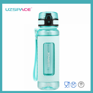 5044 UZSAPCE 520ml Tritan garrafa de água potável de plástico sem BPA infusor de frutas
