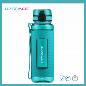 Botella de auga UZSPACE Premium anticaída, a proba de fugas e sen BPA