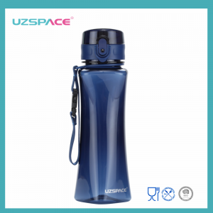 Garrafas de água UZSPACE Tritan sem BPA 500ml de plástico para bebidas esportivas