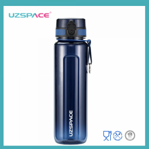 950 მლ UZSPACE Tritan BPA უფასო LFGB სპორტული წყლის ბოთლი პლასტიკური