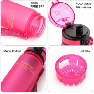 500ml UZSPACE Tritan BPA Gratis Botol Air Olahraga 500ml Plastik