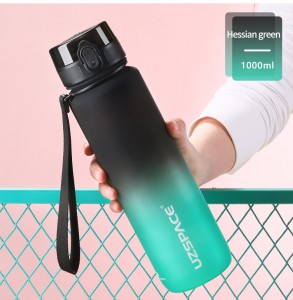 UZSPACE 500ML TRITAN PLASTIC WATER BOTTLE Leakproof Tritan BPA Free Water Jug,Ensure You Drink Enough Water Daily for Fitness,Gym and Outdoor Sports