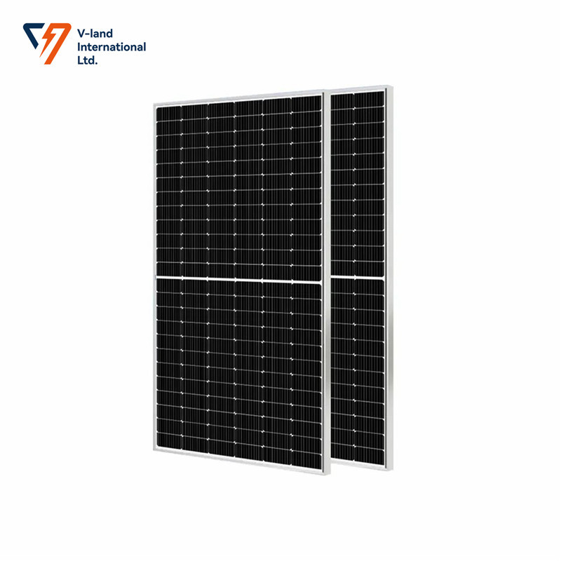 Prìs mhath Solar Cell Monocrystalline Bòrd Silicon Panel 390W