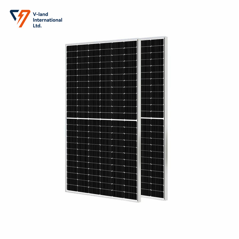 Tableros de paneles solares monocristalinos de media celda fotovoltaica de alta eficiencia