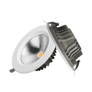 CB CE Алюминиевый светодиод COB 7/10/20/30/40W Встраиваемый светильник Downlight для коммерческих проектов