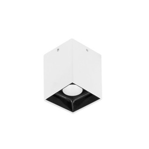 VACE Surface Mount ក្បាលអាលុយមីញ៉ូម 10W 20W 30w Square Black White Led Surface Mounted Downlight