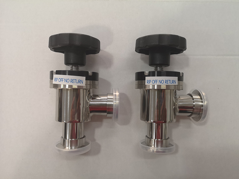 Angle Valve high vacuum stainless steel 304 316L KF CF Featured Image