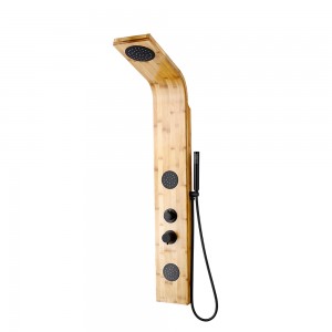 Panel tad-doċoċ termostatiku tal-bambu tal-lussu tal-kamra tal-banju irħas