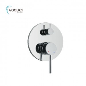 Igumbi Lokugeza Elifihliwe I-Shower System Dual Handle Faucet