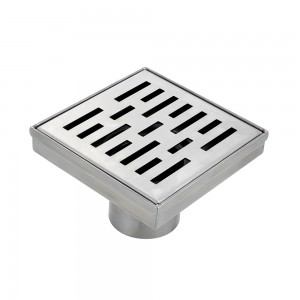 Factory Price Stainless Steel Square Floor Tile Drain Manufacture in Taizhou