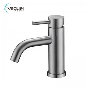 Moderna Dezajno Neoksidebla Ŝtalo Baseno Faucets Akvo Filtrila Faucet Banĉambro