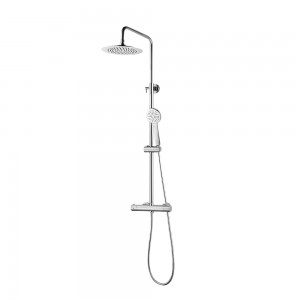 Thermostatîk Stainless Steel Wall Mounted Shower