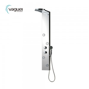 Waterfall Shower Panel Modern Stainless Steel Shower Panel Massage Nozzle