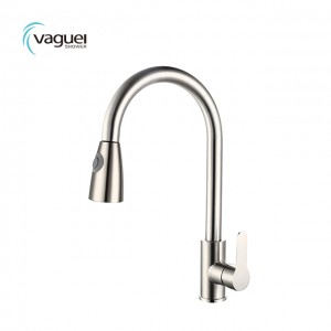 Trending Products Bathroom Faucet Csa Approved - Watermark 304 Stainless Steel Pulldown Kitchen Skin Water Faucet – Vogueshower