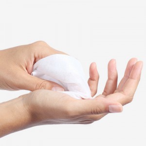 Water-soluble and degradable wet toilet paper