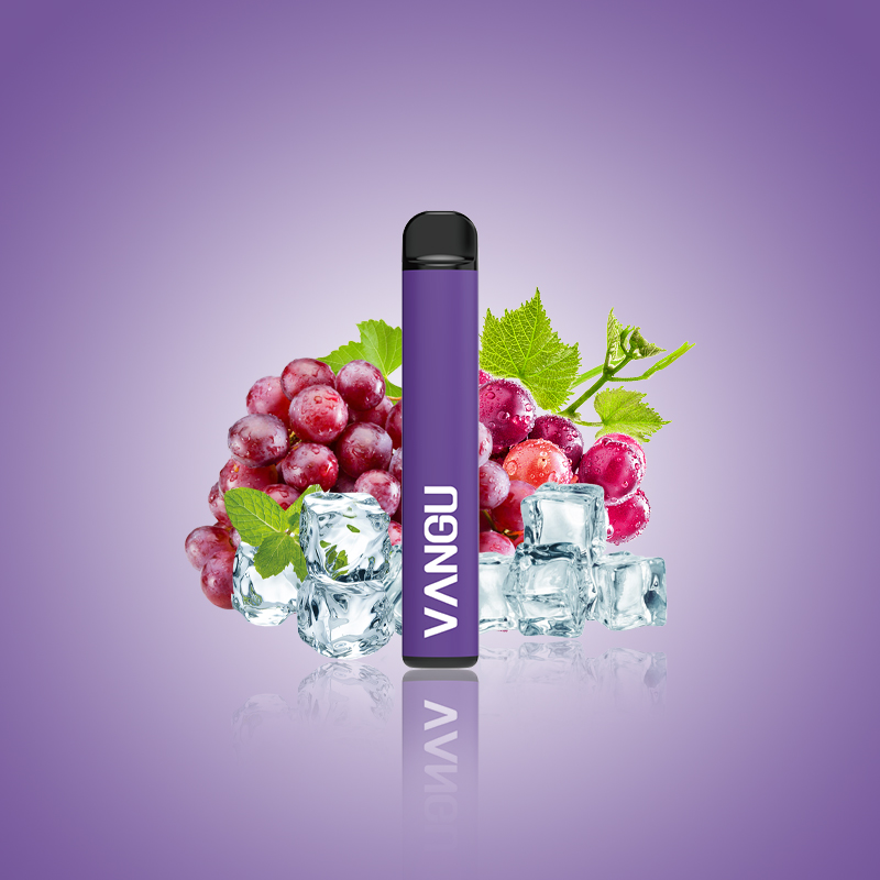 Συσκευή λοβού μιας χρήσης Grape Ice-VANGU P10 500 Puffs