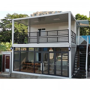 Factory Price For Low Cost Container House - 20ft 40ft shipping luxury home Prefabricated container house for sale – Vanhe