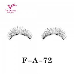 Wholesale Magnetic synthetic eyelashes F-A72