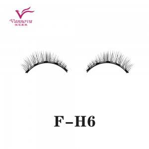 Resuable Waterproof Magnetic synthetic eyelashes F-H6