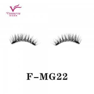 China wholesale 0.07 Eyelash Extension - Long-lasting Magnetic synthetic eyelashes 6styles F-MG22 – Fine Art