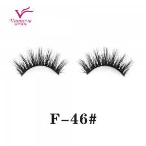 Cheap Wholesale 3D Mink Hair Fluffy Eyelashes F-46#