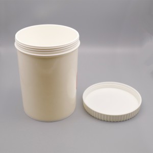 250 ml 500 ml 1000 ml stor blækbeholder pulverbeholder med bred mund plastikbeholder