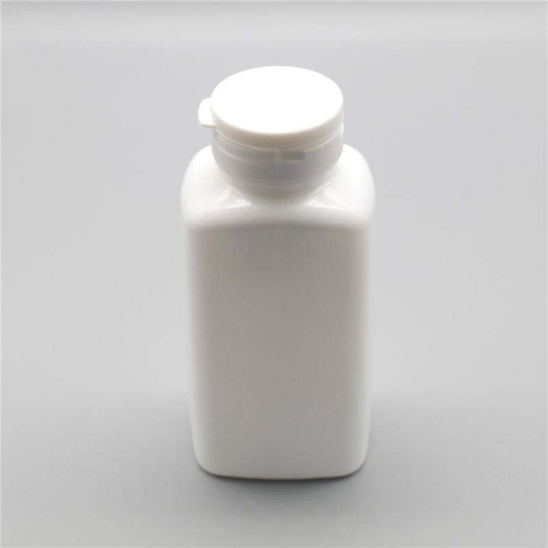 Botella de plástico farmacéutica al por mayor de HDPE de 260 cc con tapa desprendible Imagen destacada