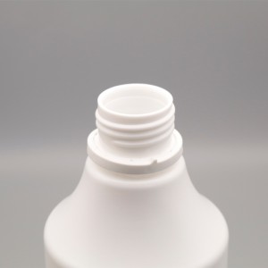 Пляшка з натурального поліетилену високої міцності з широким горлом у лабораторному стилі та кришкою з натурального ПП
